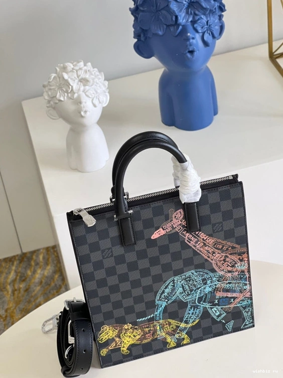 WIS CROSS PLAT VUITTON LOUIS SAC 1017